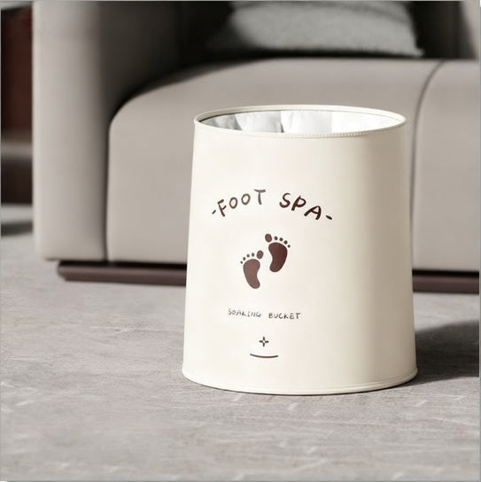 Portable foot bath made of PVC, foldable
