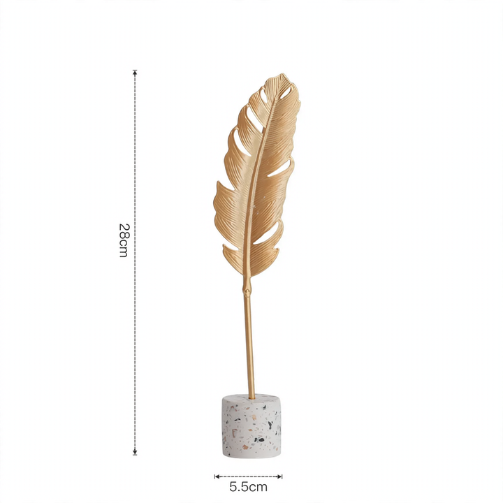 Iceflower decorative figure made of iron, modern