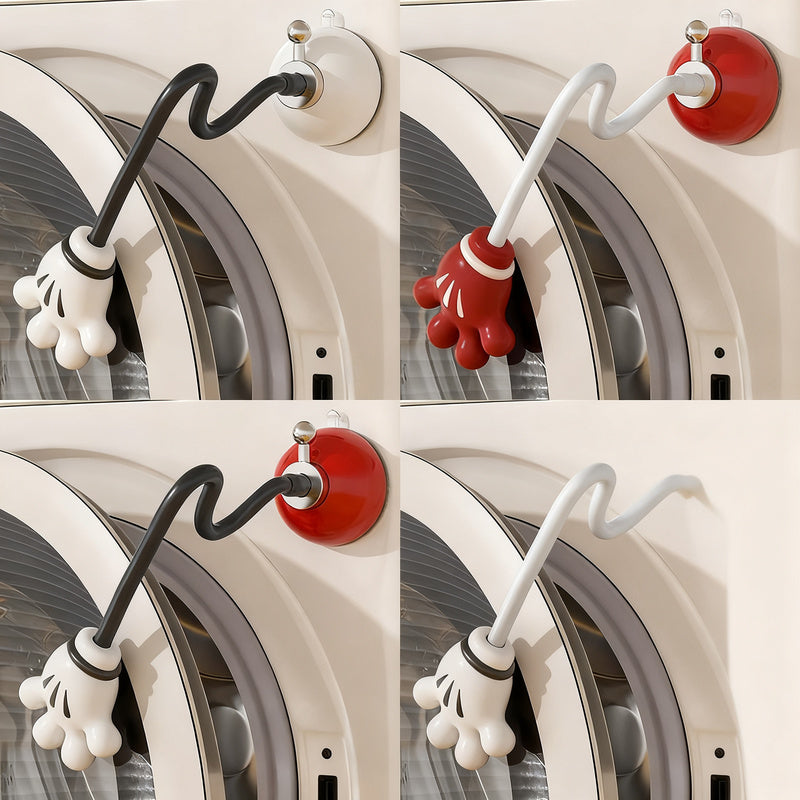 Door fixator for drum washing machines
