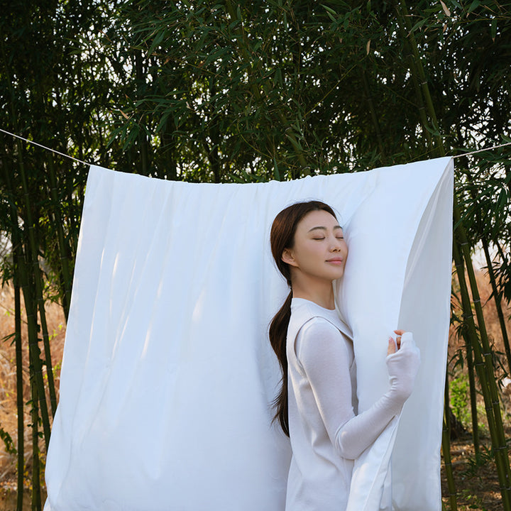 Silk duvet with Lyocell cover, summer weight