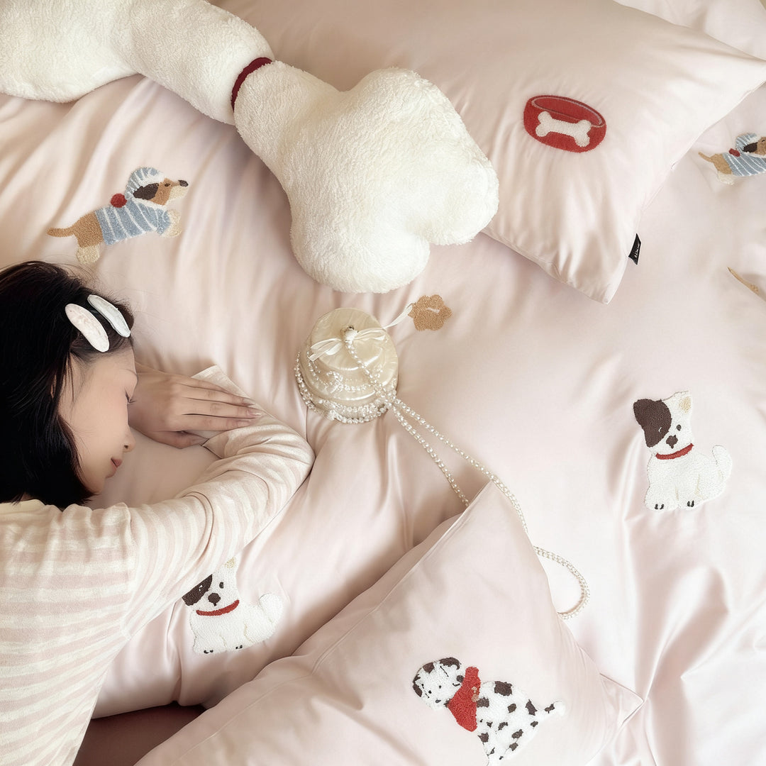 Bedding set made of Egyptian cotton