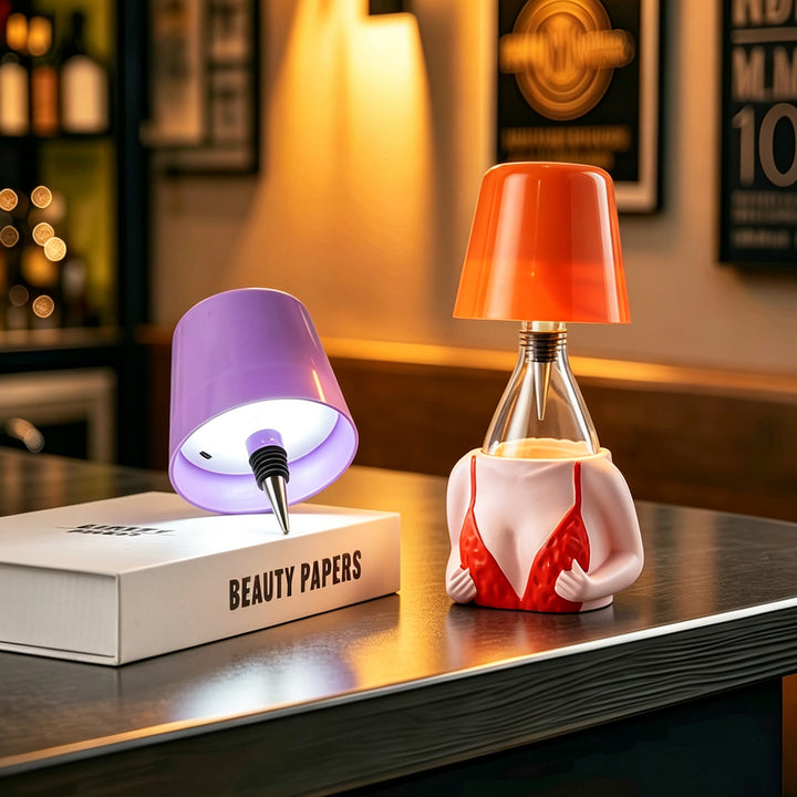 Bikini-Wine Bottle-Night Light