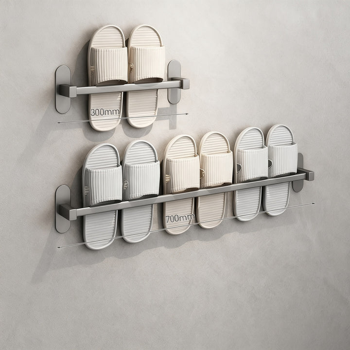 Bathroom slipper holder for hanging