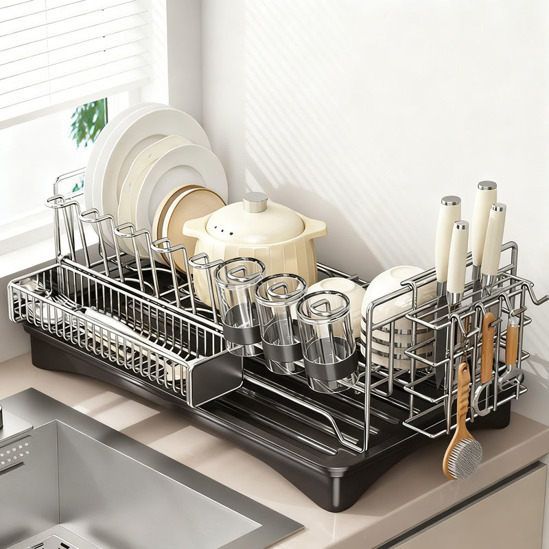 Stainless Steel Dish Rack for the Sink