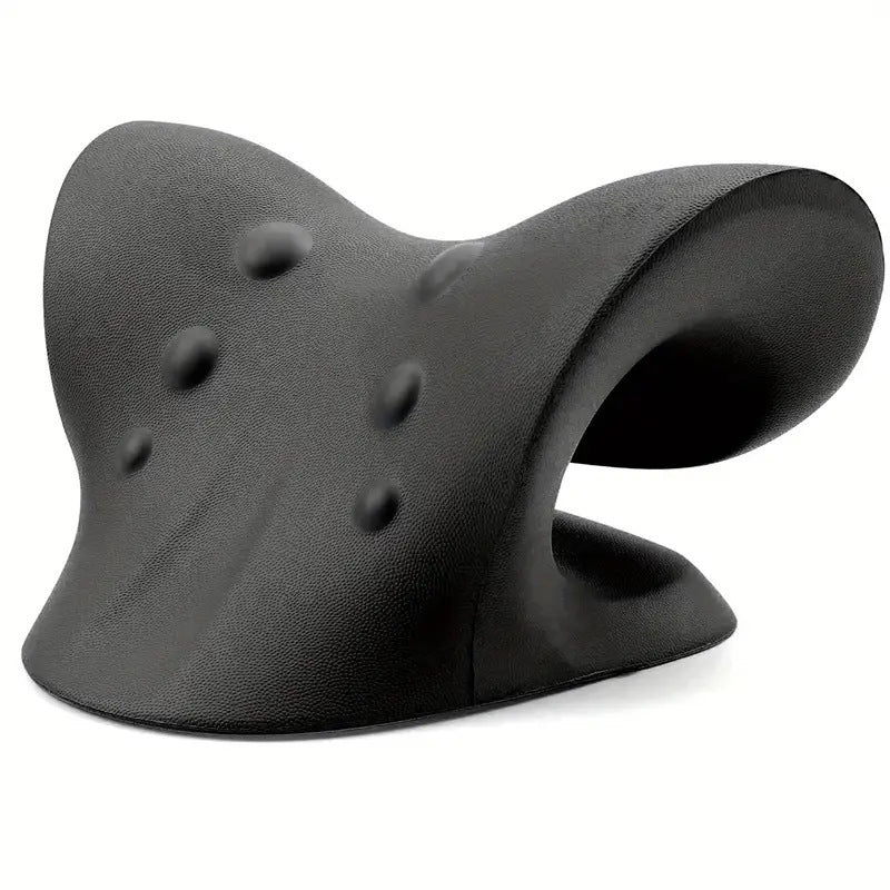 Neck massage pillow with mechanical pressure point massage