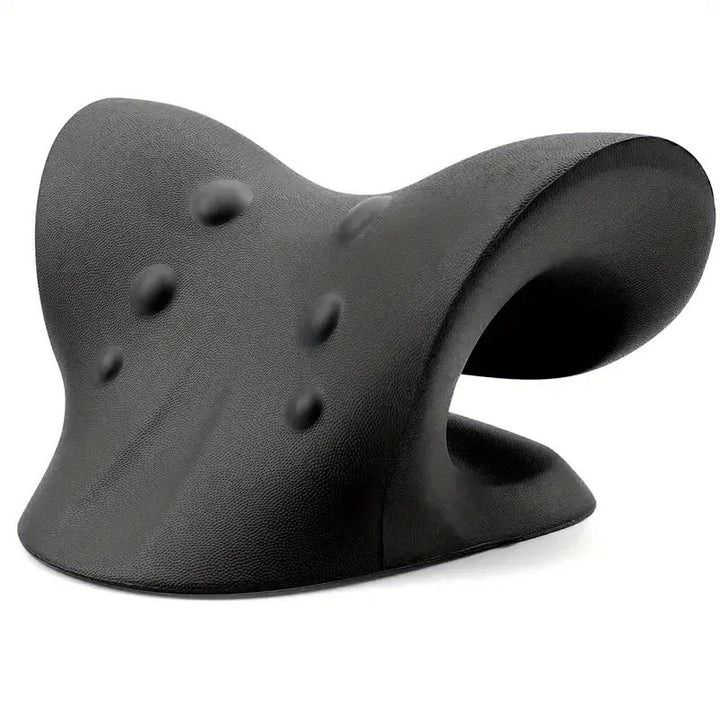 Neck massage pillow with mechanical pressure point massage