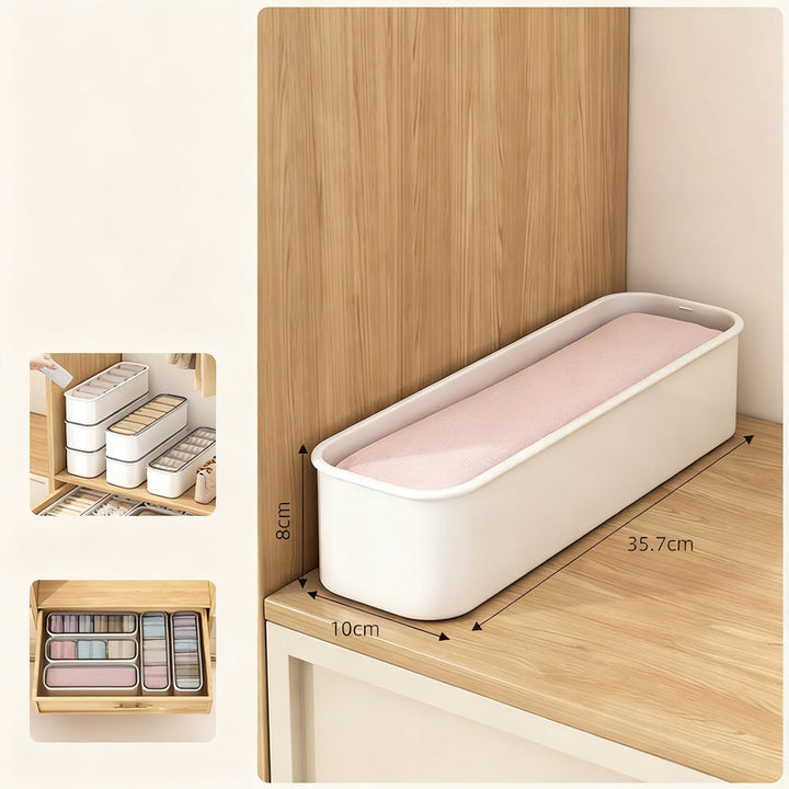 Storage box for underwear and socks, PP