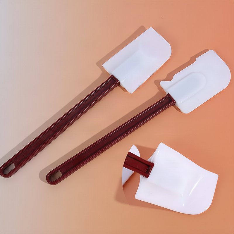 Silicone spatula for baking and decorating