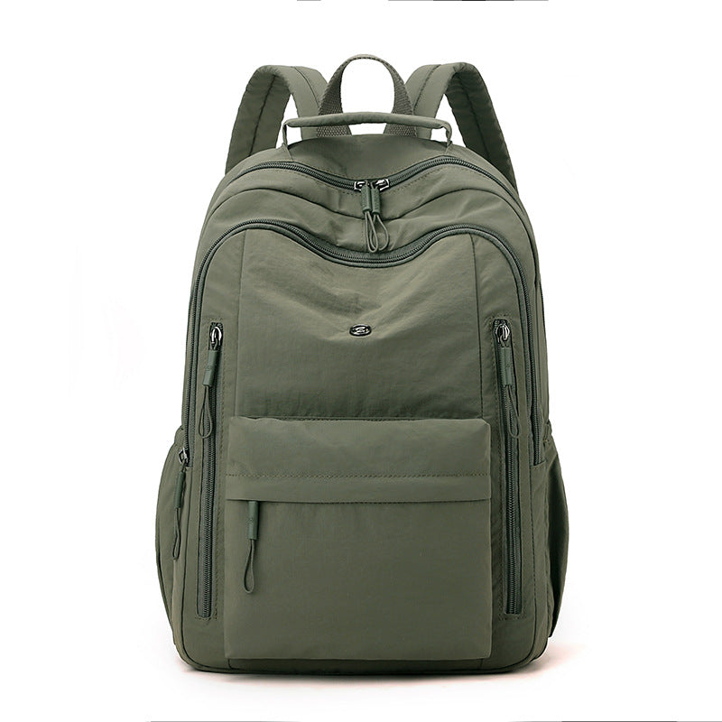 Nylon backpack, back-friendly, versatile
