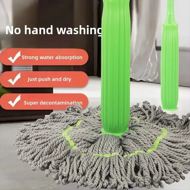 Quick-drying dual mop | No wringing. No stress. | Stornfield