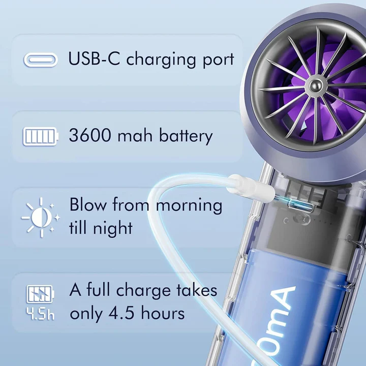 Lightweight Portable Personal Fan | Stornfield
