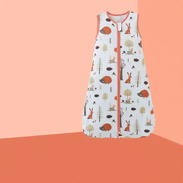 Baby sleeping bag with padding, size S–L