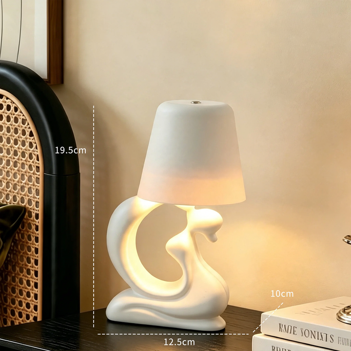 Human Curves Wine Glass Table Lamp