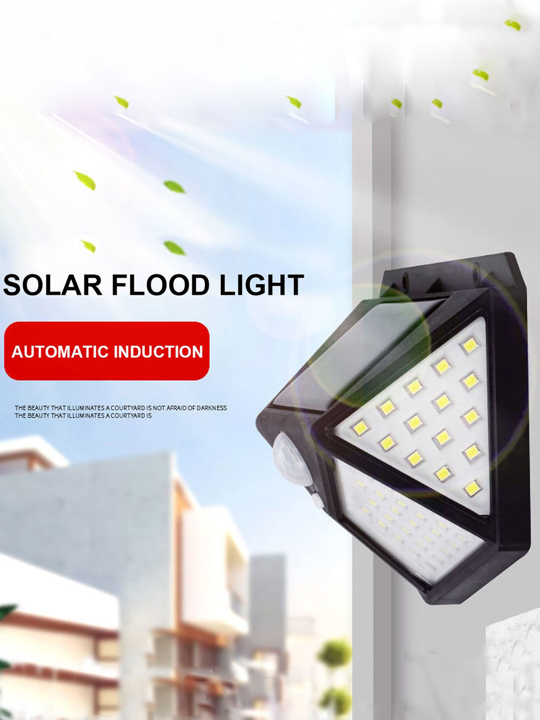 SolarGlow – Waterproof LED Garden Lighting with Sensor | Stornfield