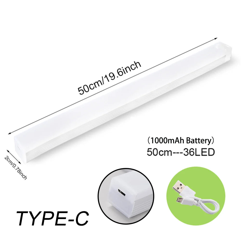 WIRELESS LED NIGHT LIGHT WITH MOTION SENSOR AND RECHARGEABLE BATTERY | Stornfield