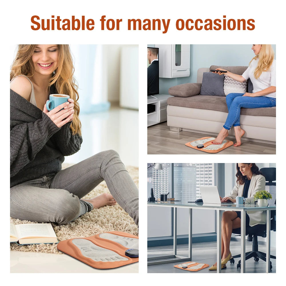 3D-Foot Massager Pad | Pain Relief for Tired Feet in Seconds – Convenient from Home | Stornfield