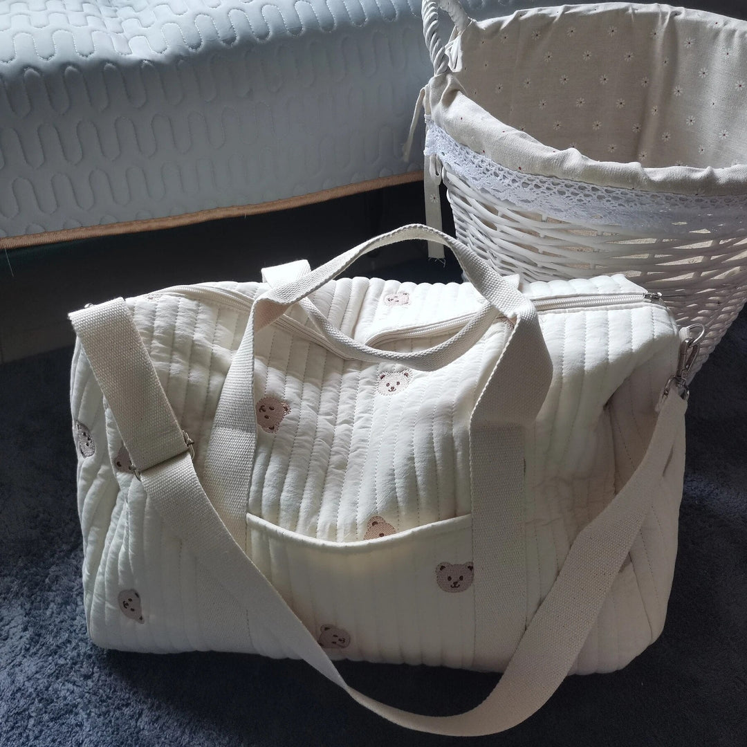 Careline Luxury Maternity Bag with Spacious Main Compartment and Soft Finish | Stornfield