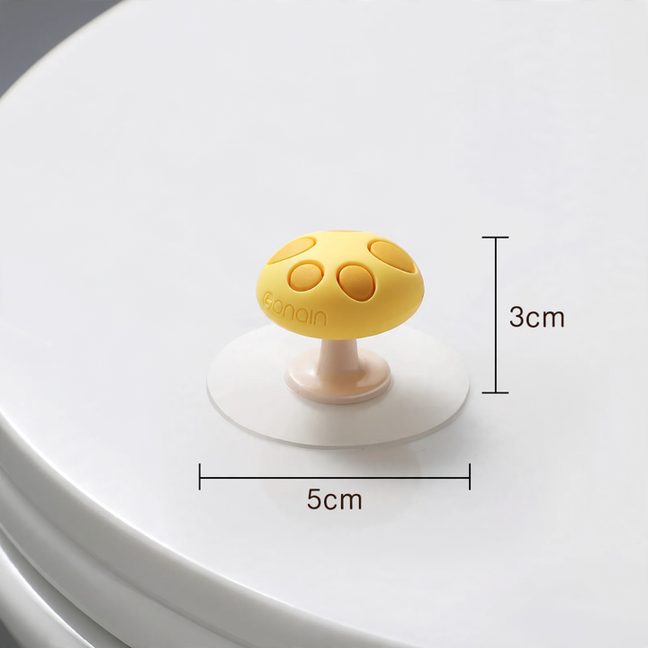 Silicone toilet seat lifter
