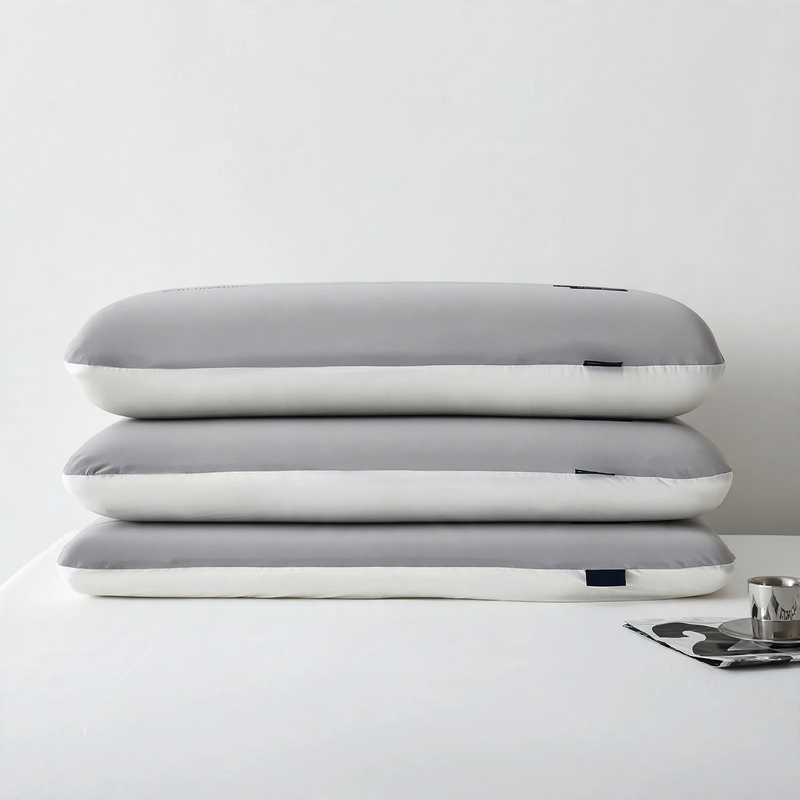 Ergonomic pillow with memory foam