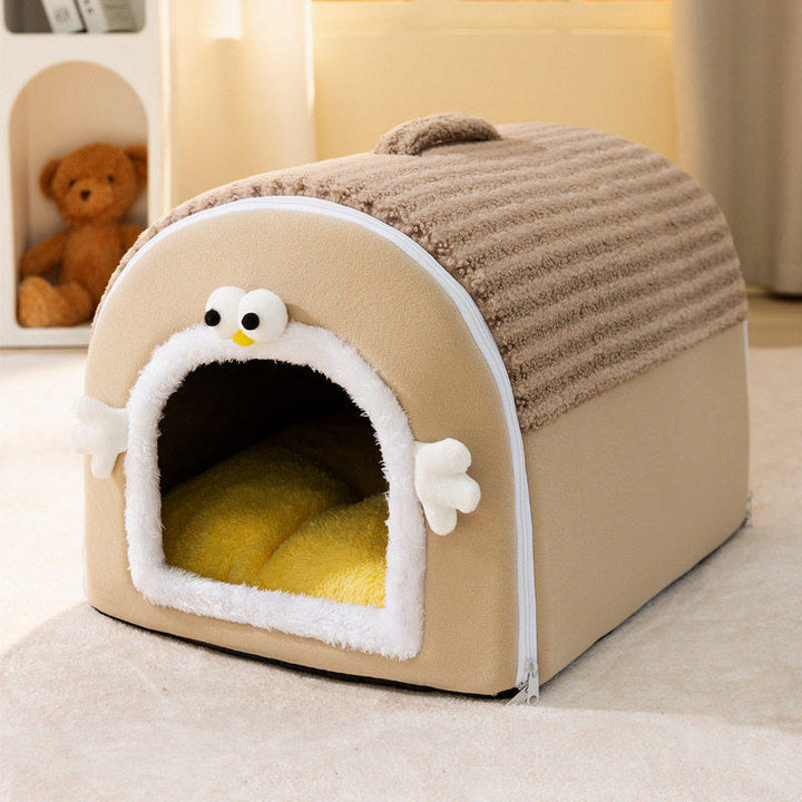 Pet bed made of PP cotton, warming, various sizes