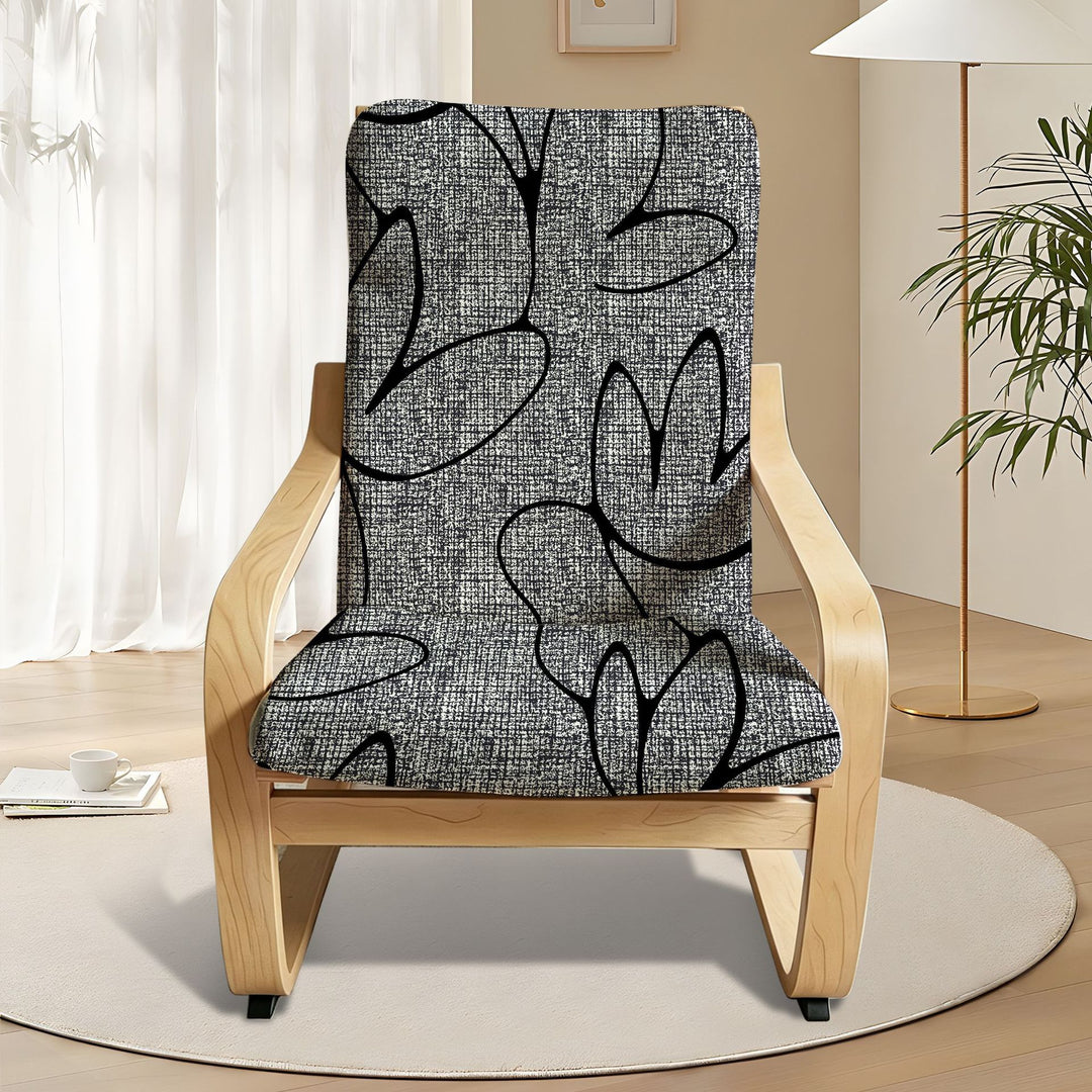 Rocking chair cushion, non-slip and scratch-resistant