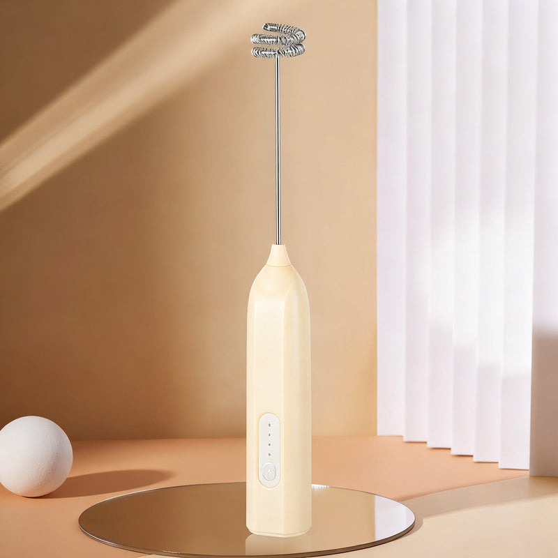 Electric milk frother, USB-C, multiple functions