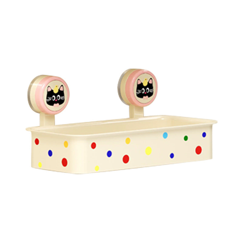 Bathroom paper box with suction cup, plastic, YM.6903-YM.6904