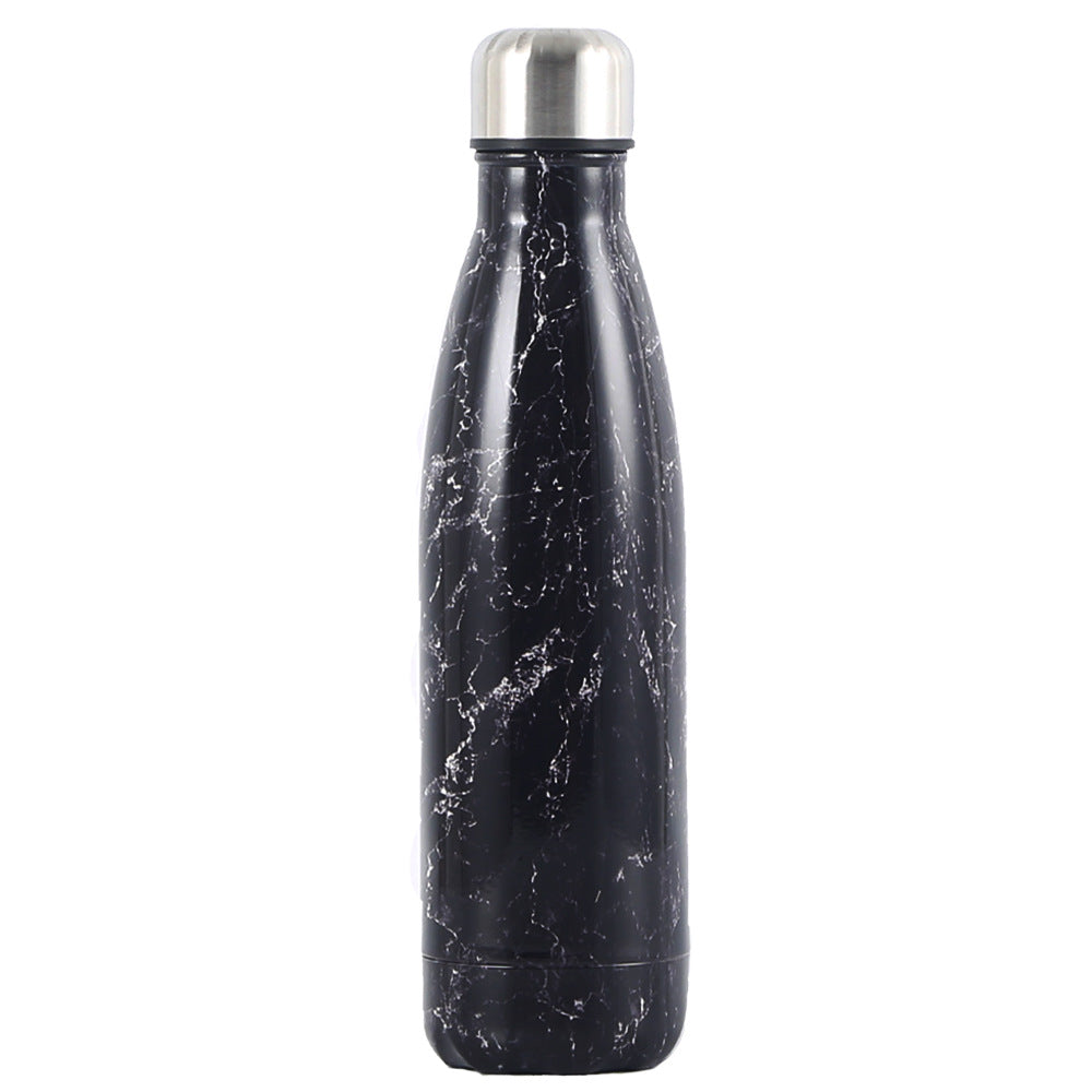 Insulated stainless steel drinking bottle, 500 ml