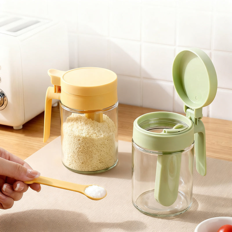 Spice storage container, airtight