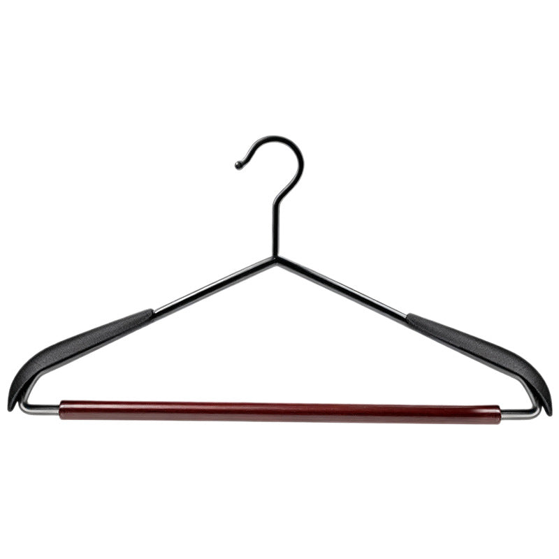 Beech wood hangers, non-slip, set of 5–30
