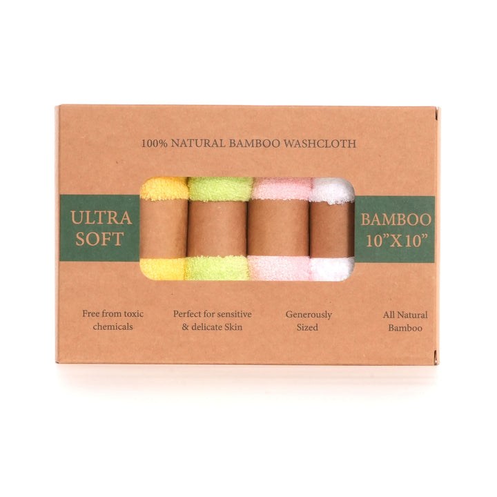 Bamboo fiber towels, 6-piece set, absorbent