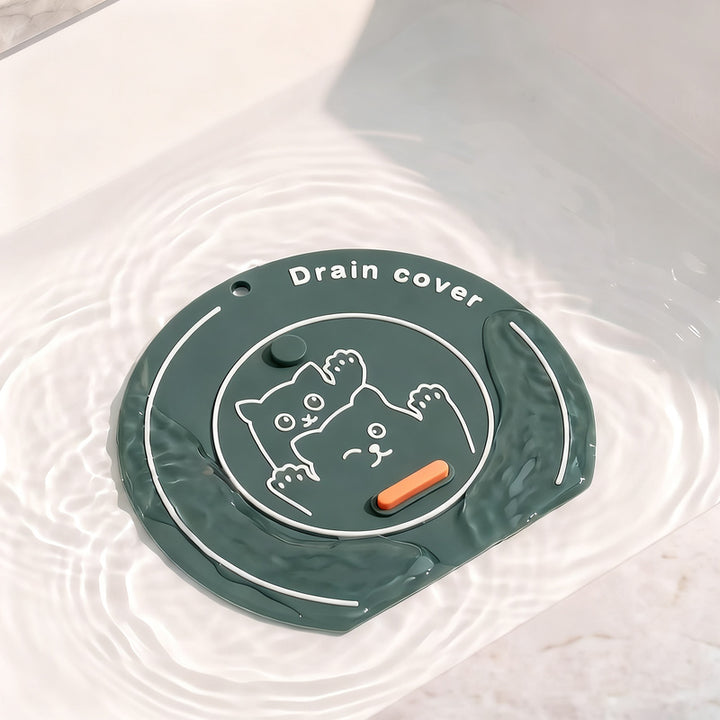 PVC floor drain mat, odor-tight