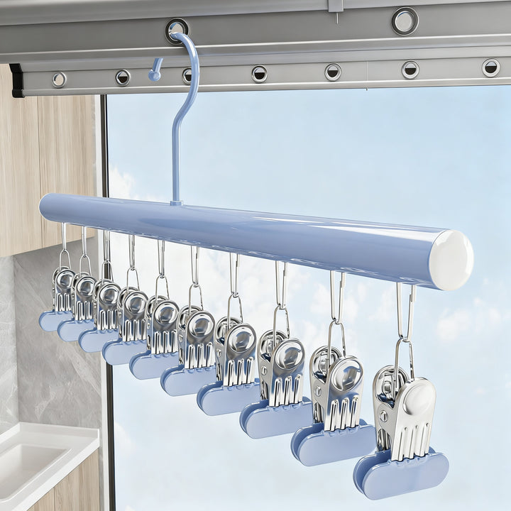 Clothespins made of stainless steel, wide version