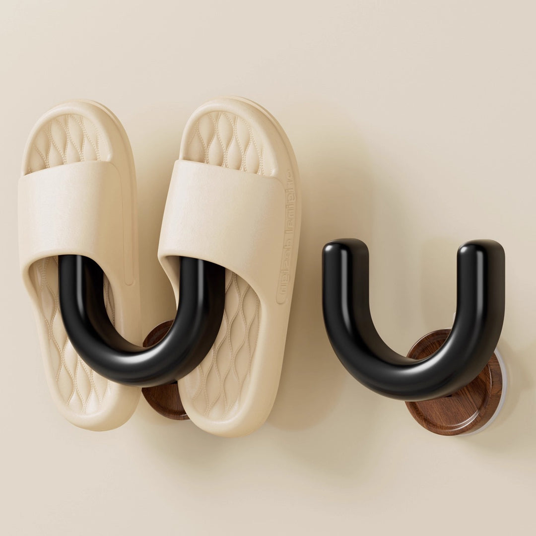 Suction Cup Shoe Rack for Bathroom, PP Material