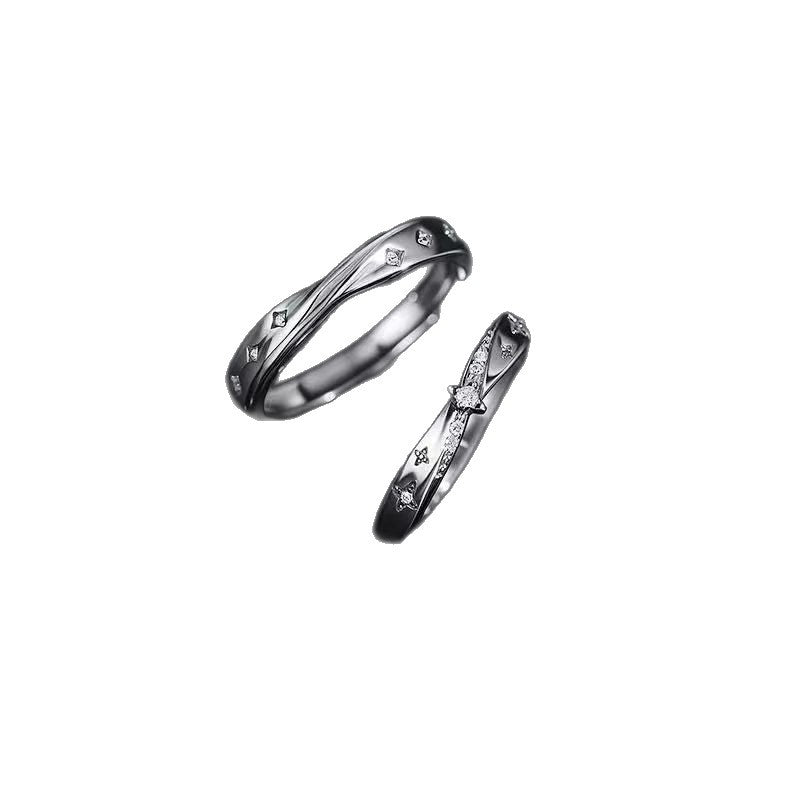 Paarring made of copper, adjustable