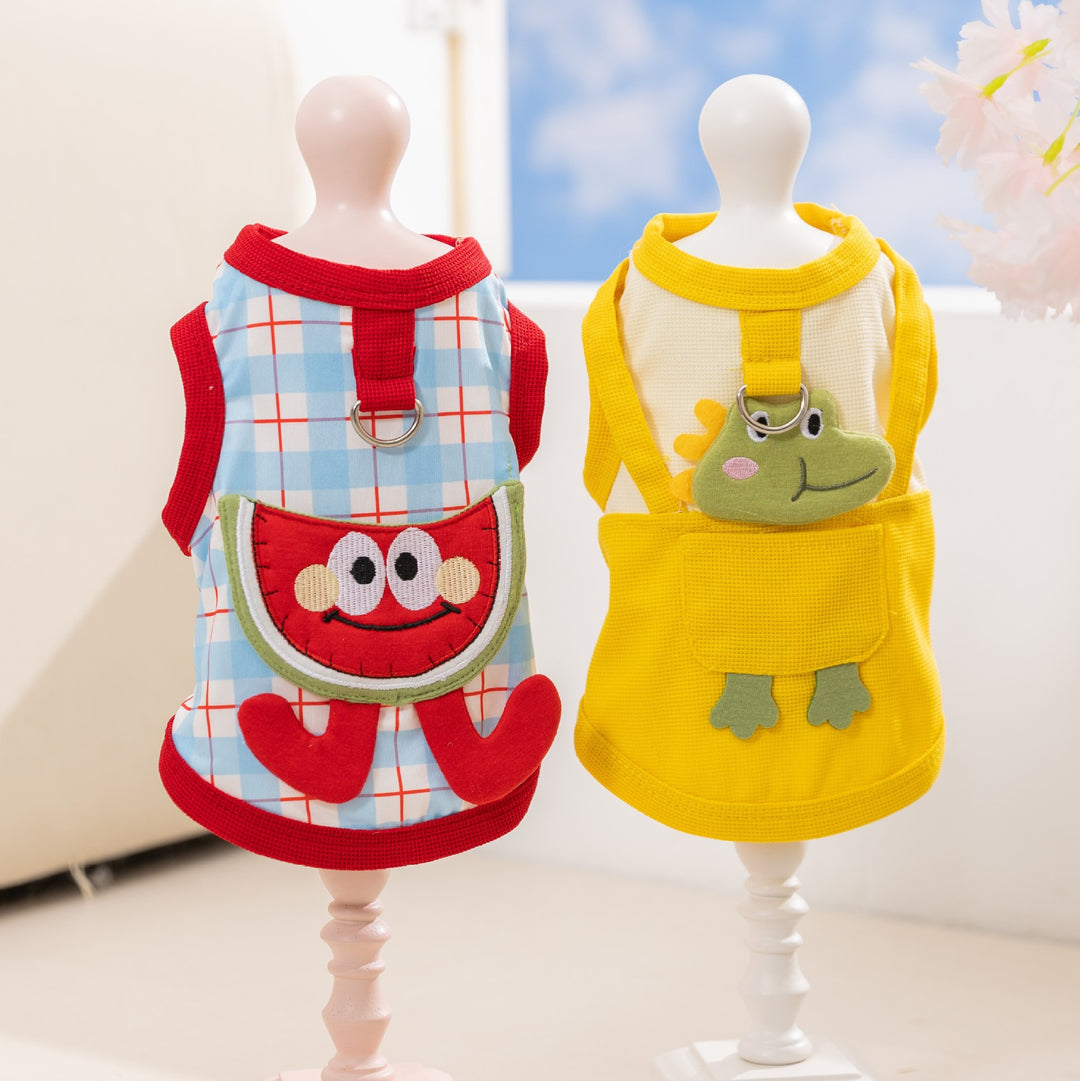 Sleeveless vest for cats and dogs, Spring/Summer