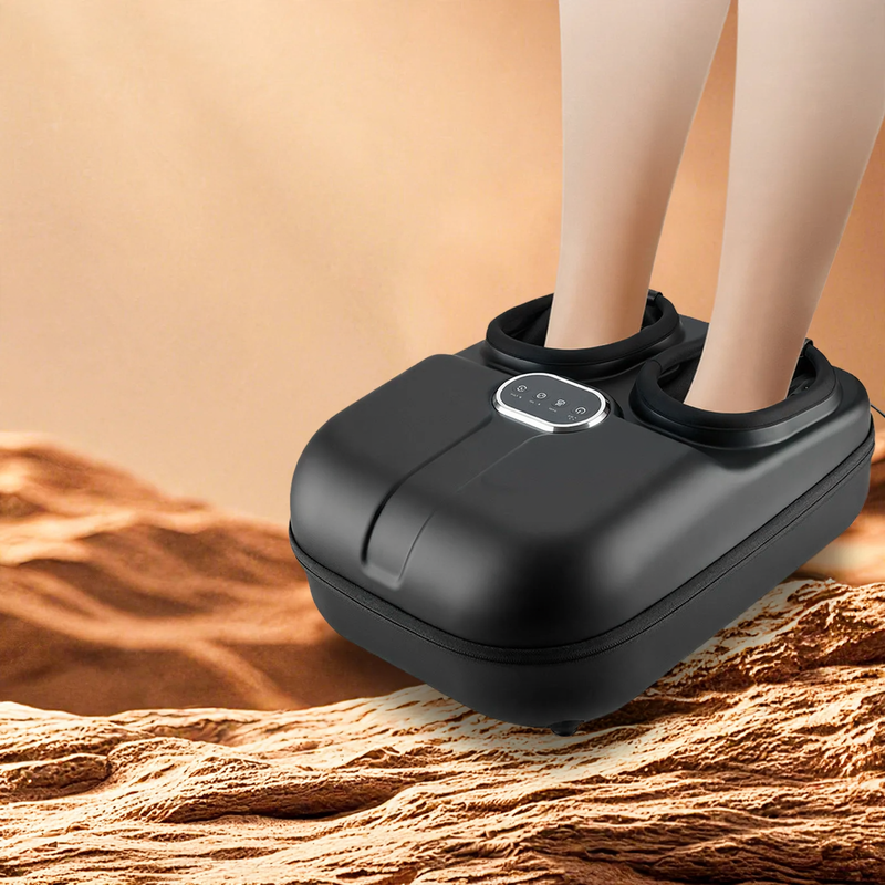 Foot massager with heating function and air pressure