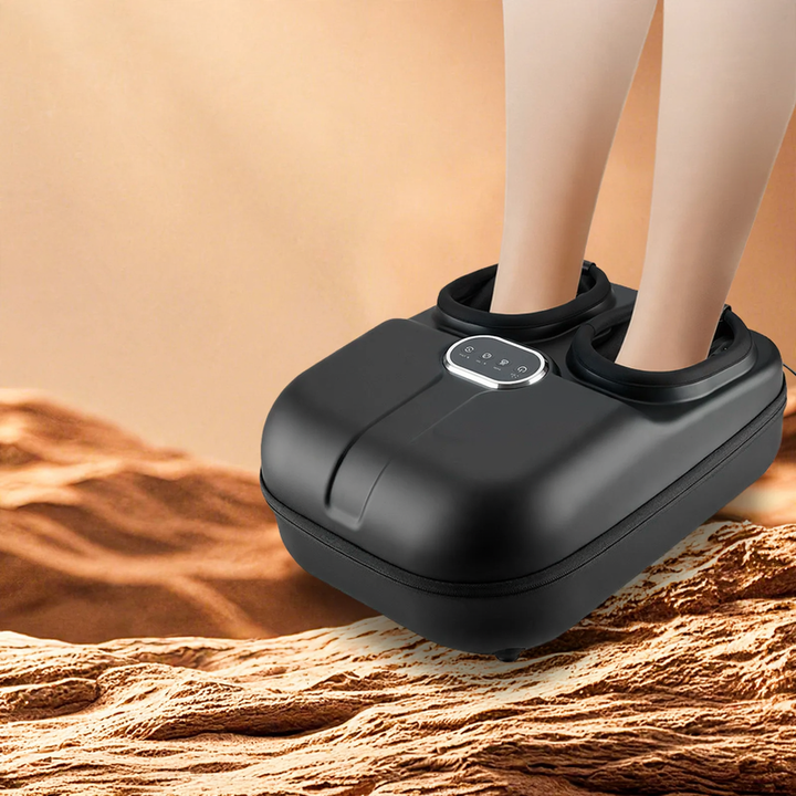 Foot massager with heating function and air pressure