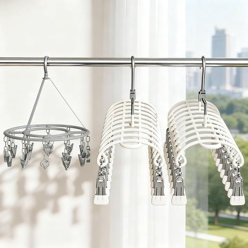 Clothespin set with 20 clips