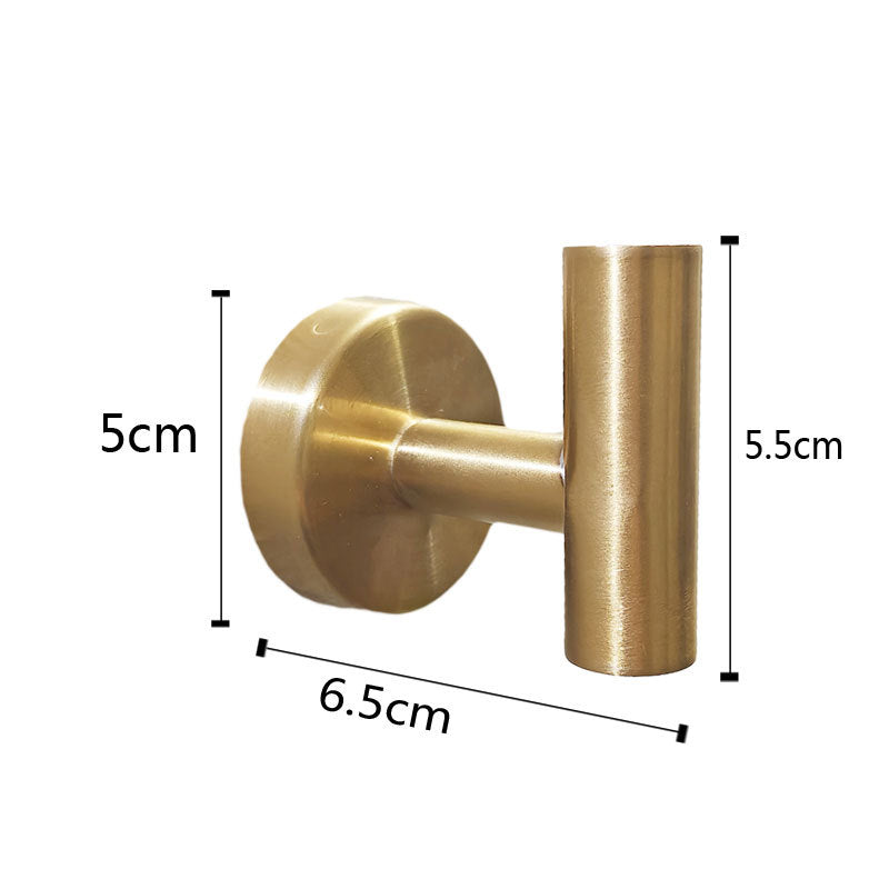 Stainless steel wall hooks, adhesive, bathroom and kitchen