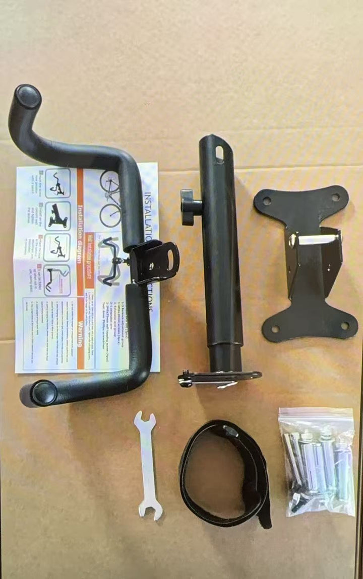 Steel sheet bike wall holder