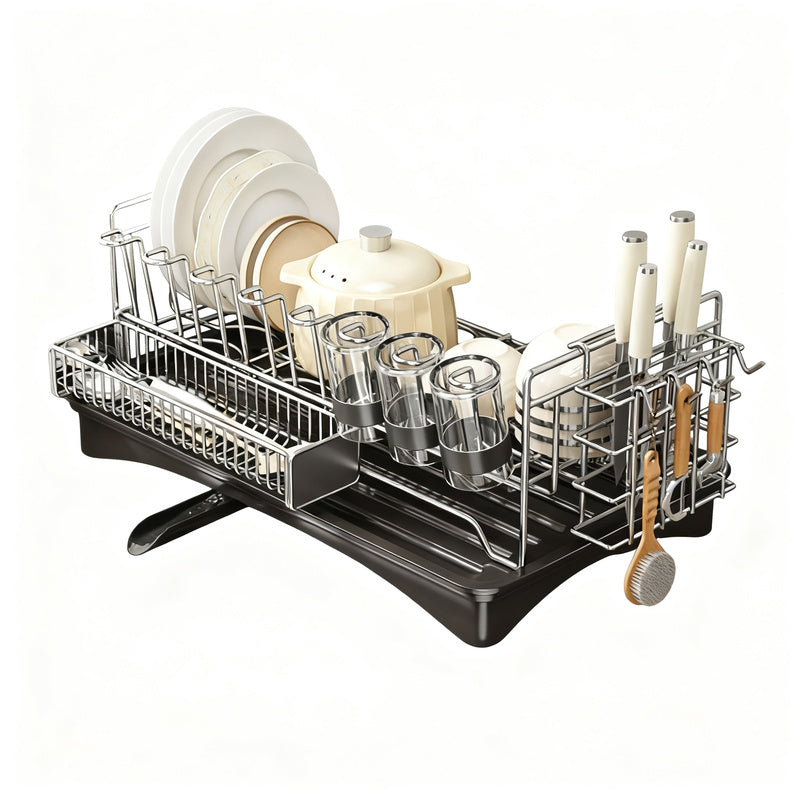 Stainless Steel Dish Rack for the Sink