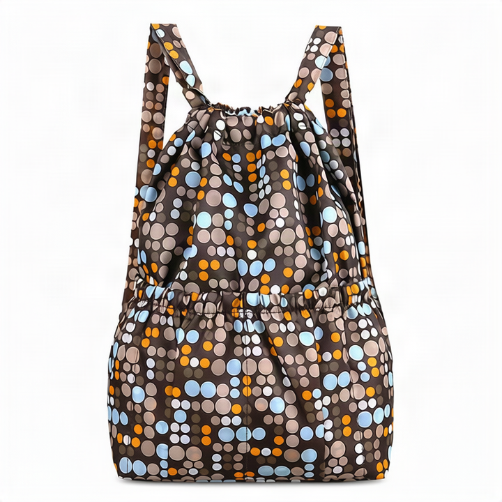 Women's backpack with print pattern, durable, large volume