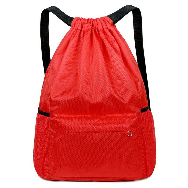 Sporty backpack with drawstring, 20 L, waterproof