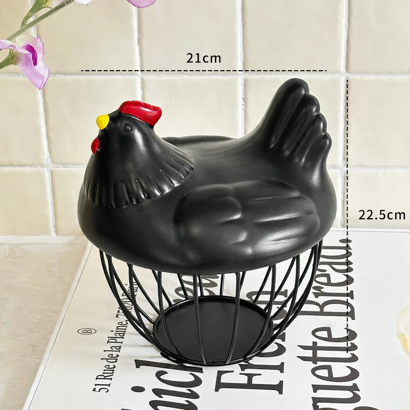 Country house style storage basket, model TJ001