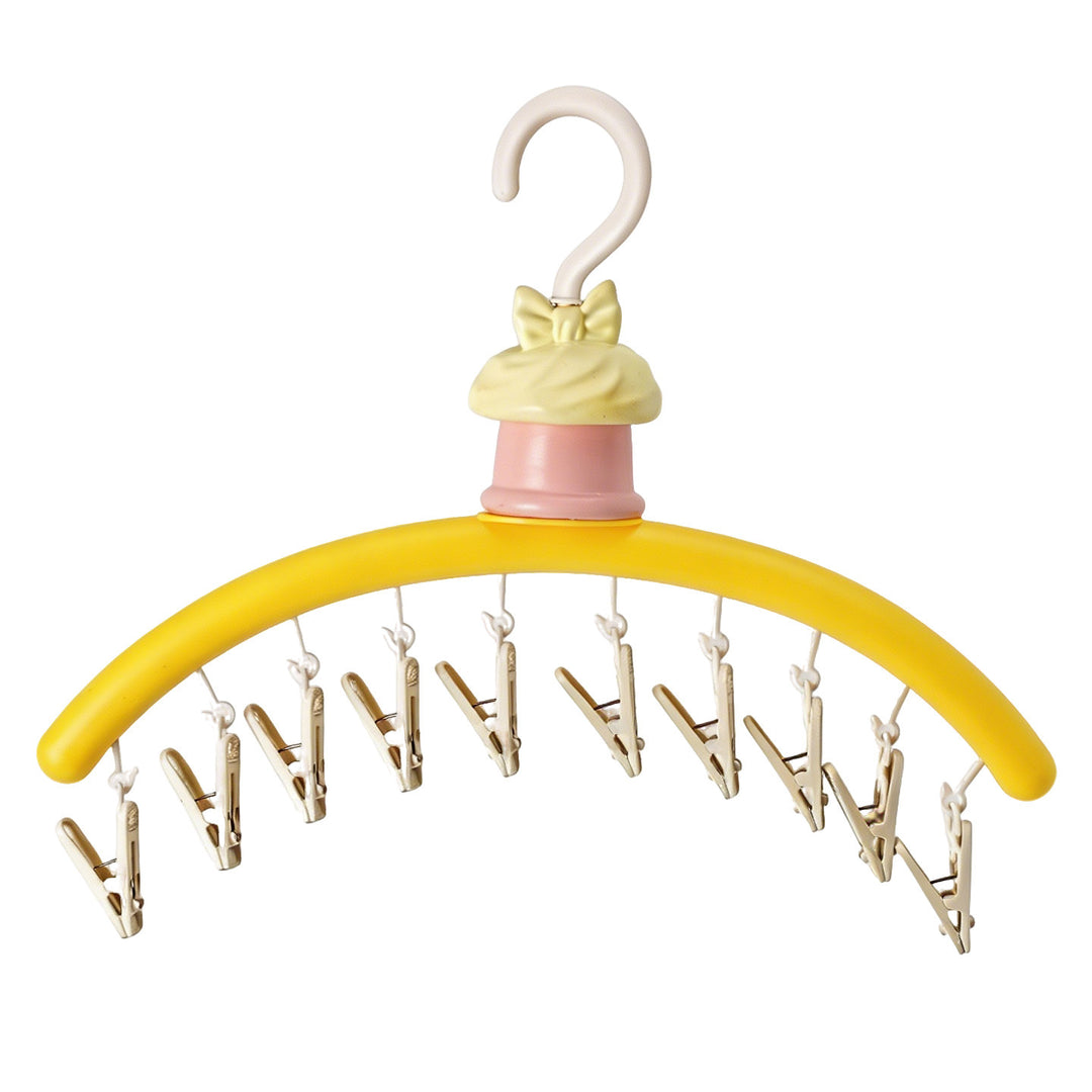 Clothes drying rack with clips, 260 g