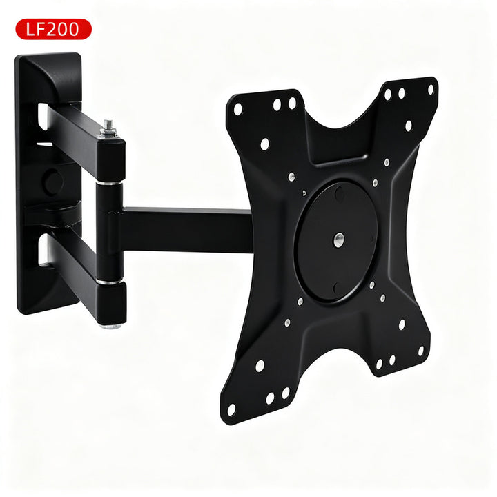 TV wall mount, swiveling and tiltable