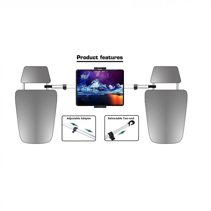 Tablet Holder for Car Seat, adjustable