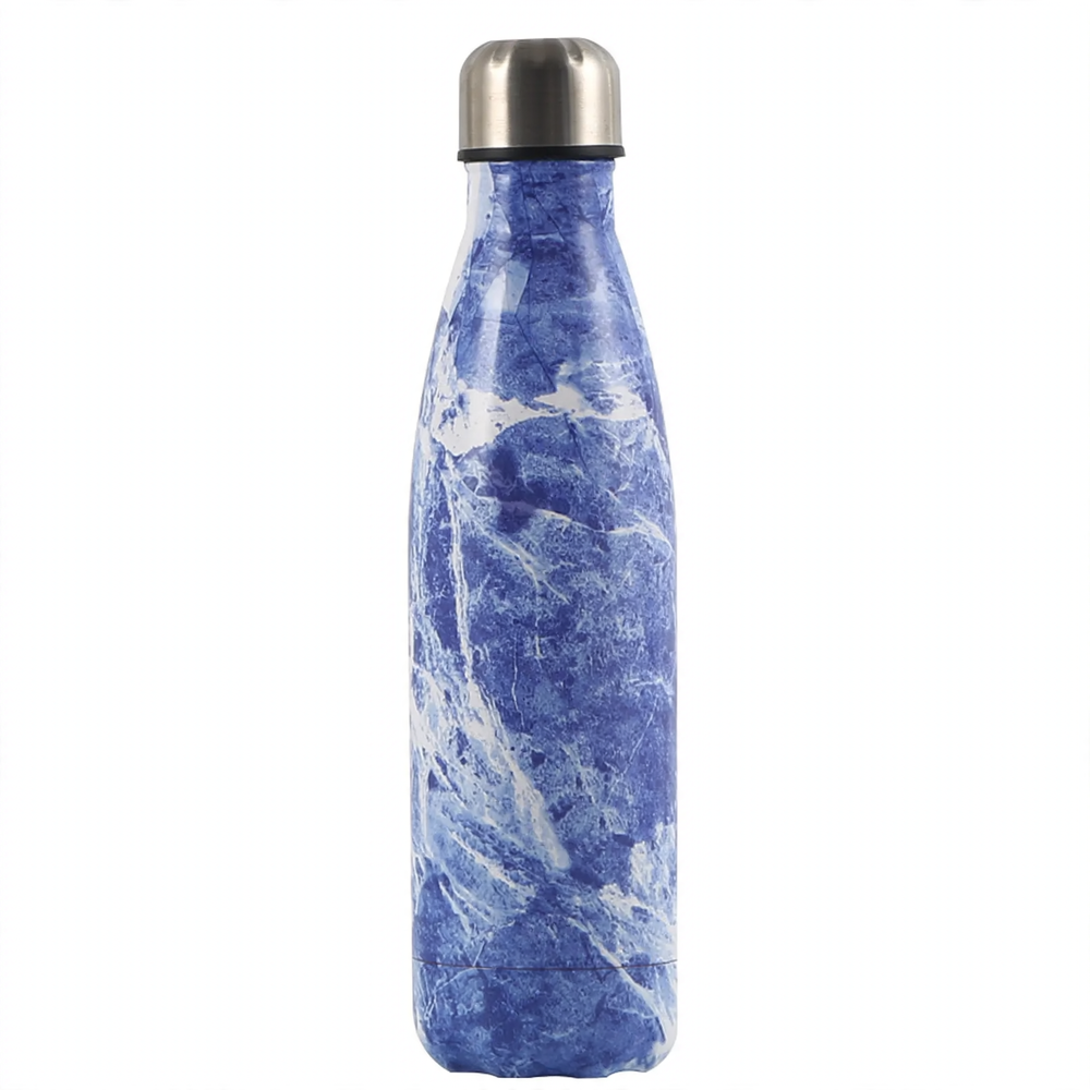 Insulated stainless steel drinking bottle, 500 ml