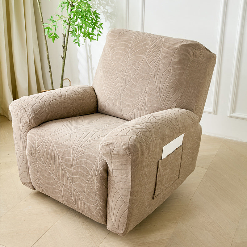 Sofa cover, elastic, geometric pattern